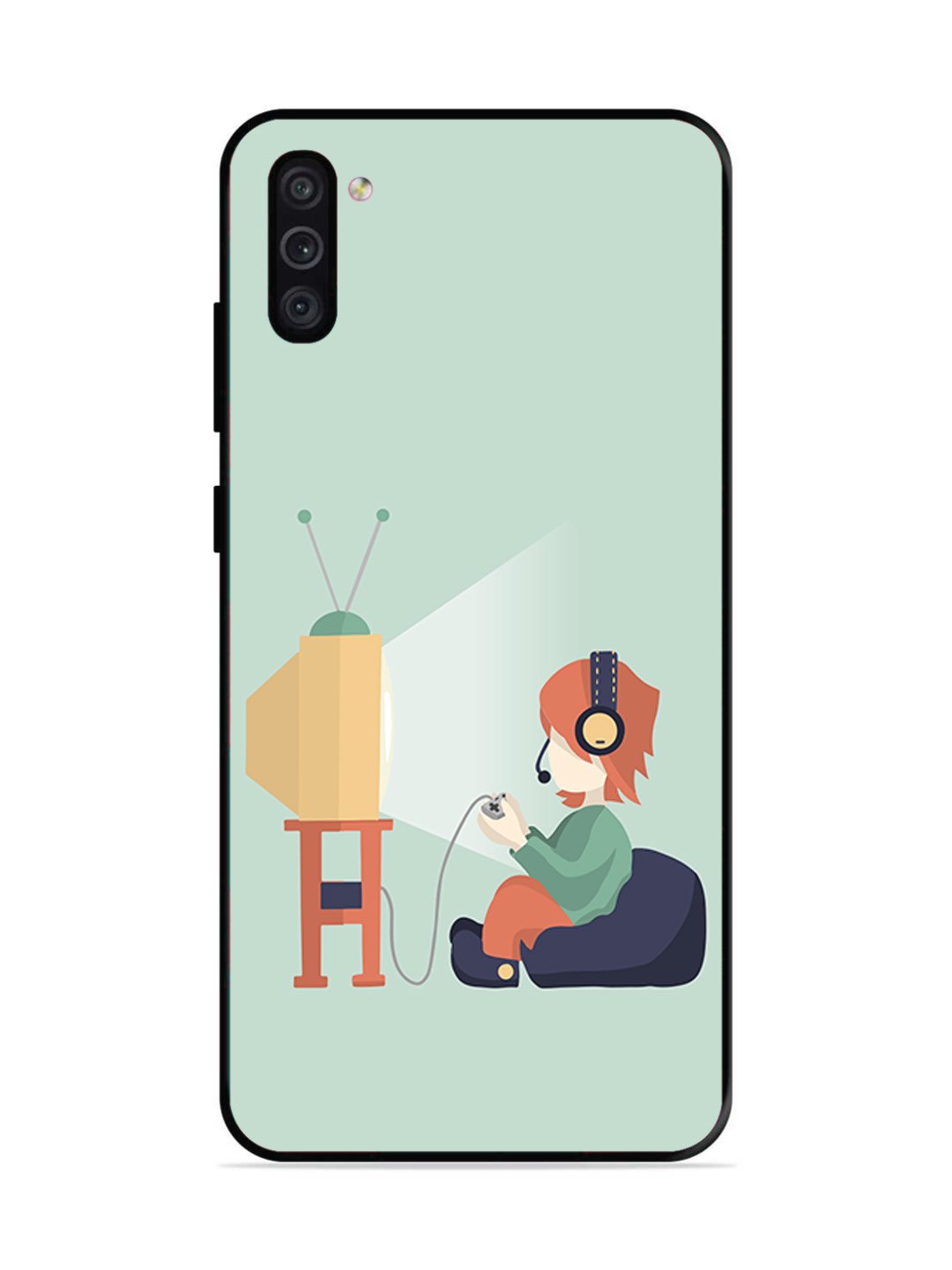Samsung Galaxy M11 Kid Playing Game