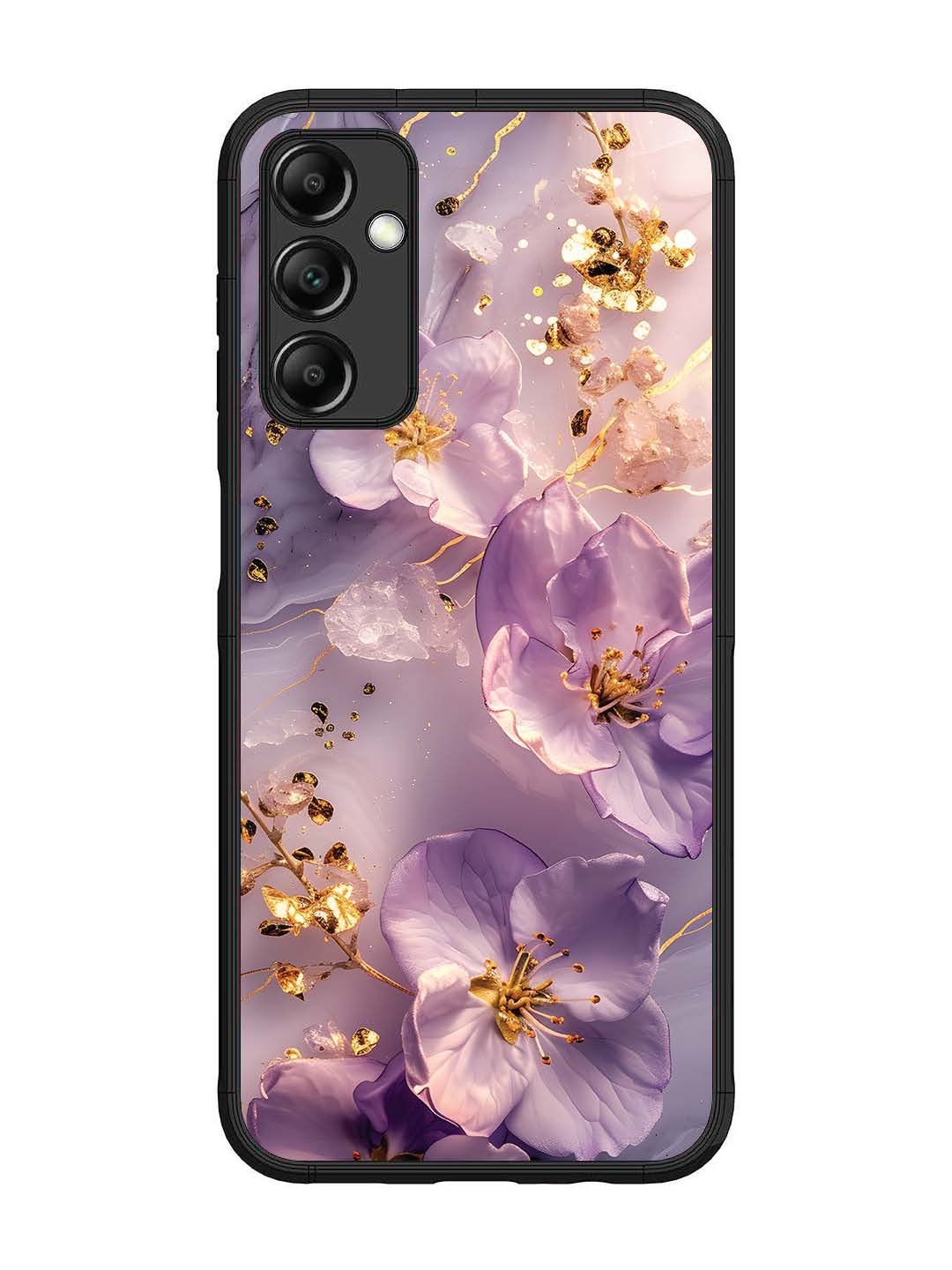 Samsung Galaxy M14 5G Orchid with Golden Safron