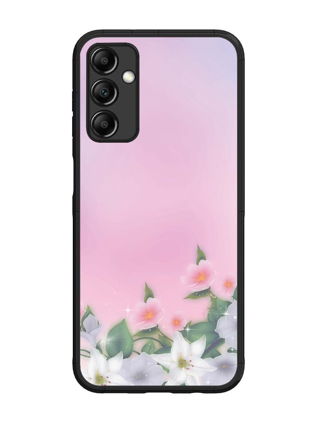 Samsung Galaxy M14 5G Pink Floral Elegance
