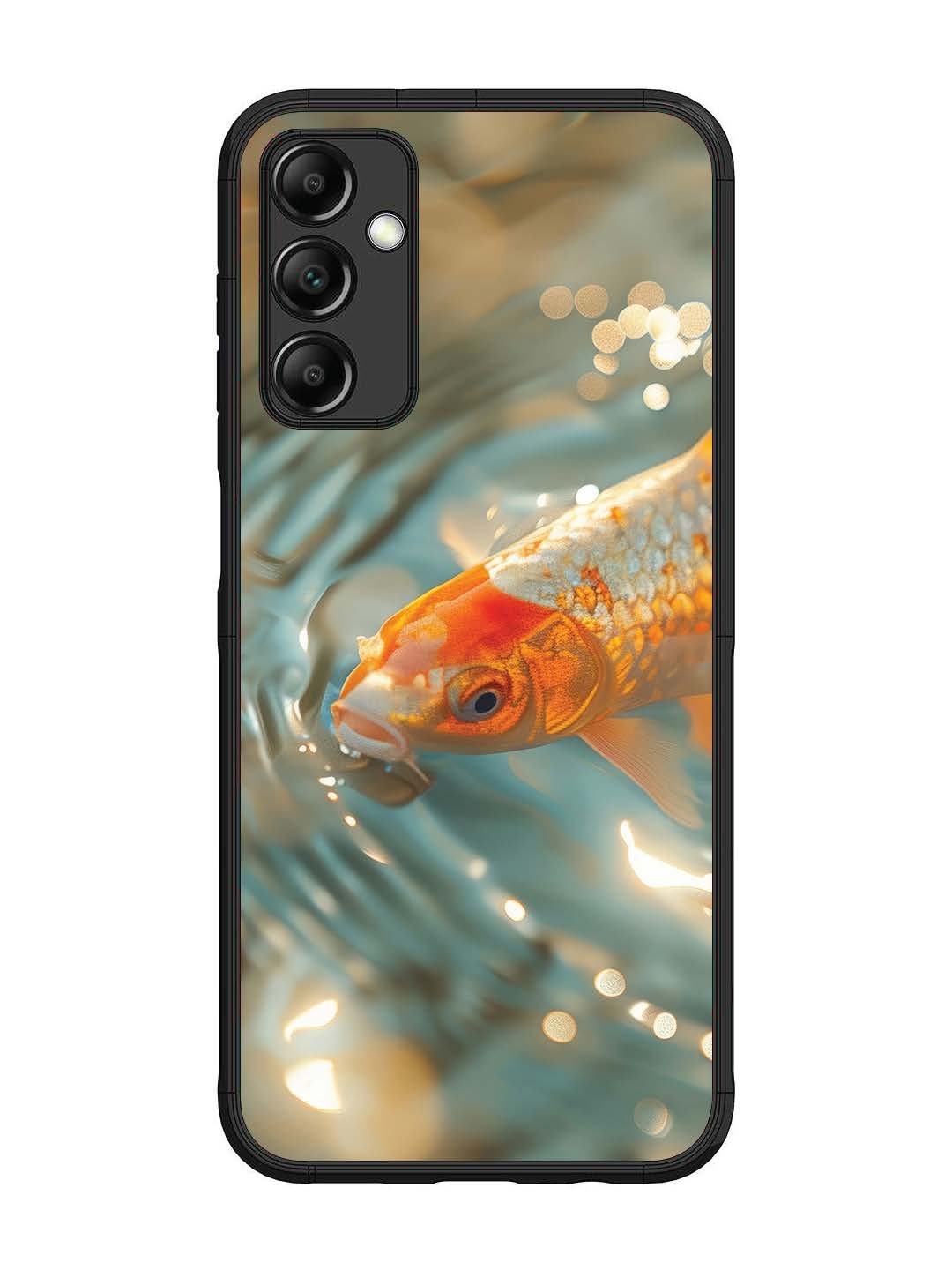 Samsung Galaxy M14 5G gold-fish-animal