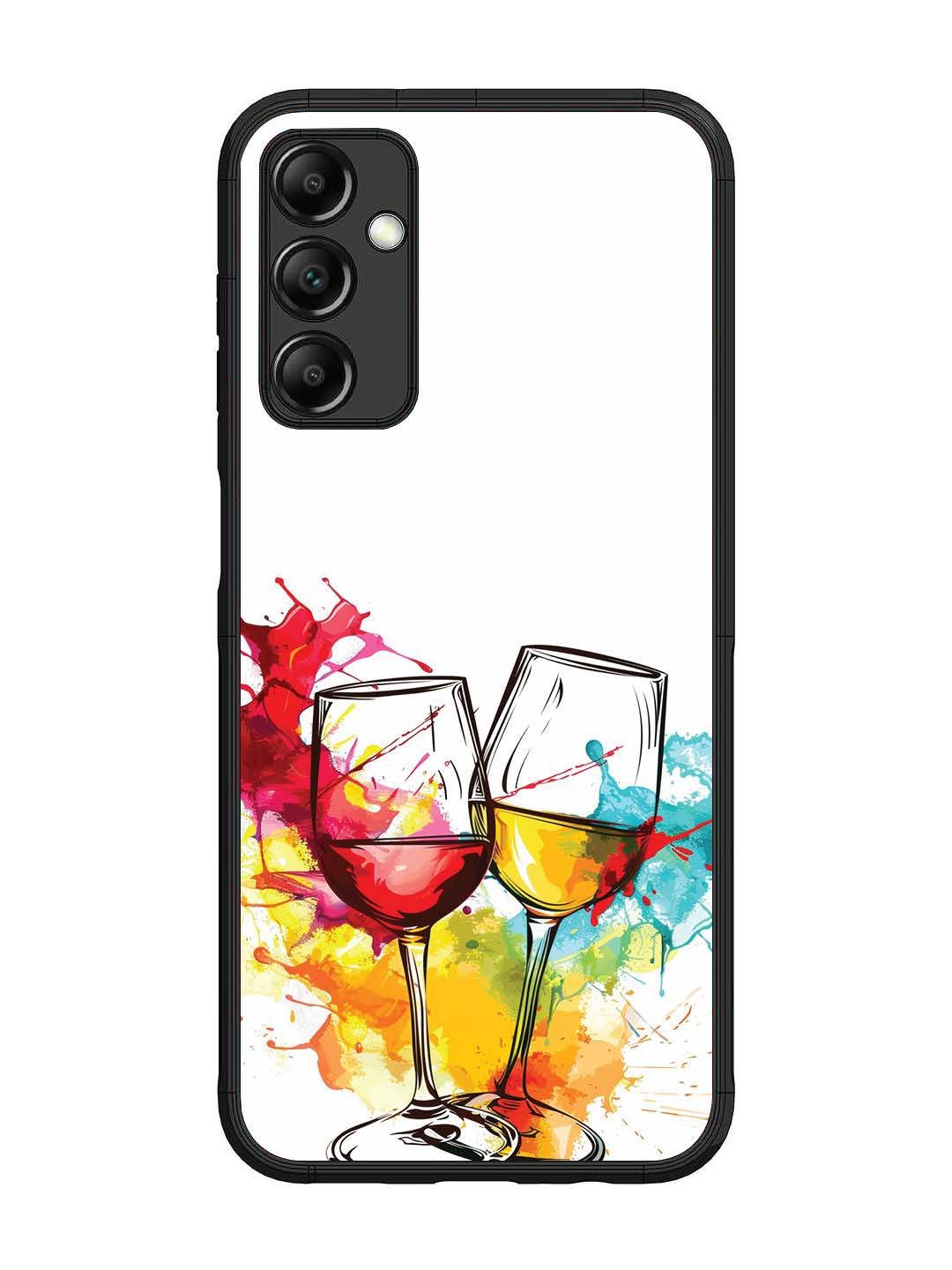 Samsung Galaxy M14 5G Colorful wine glasses