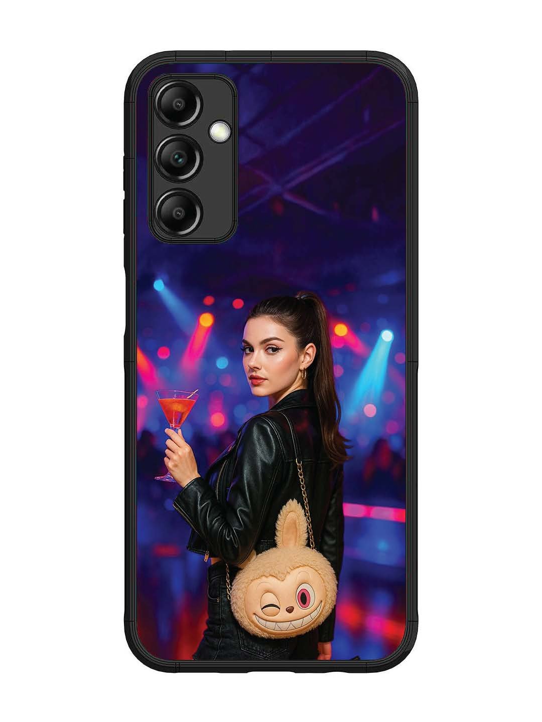 Samsung Galaxy M14 5G Girl with Labubu Purs