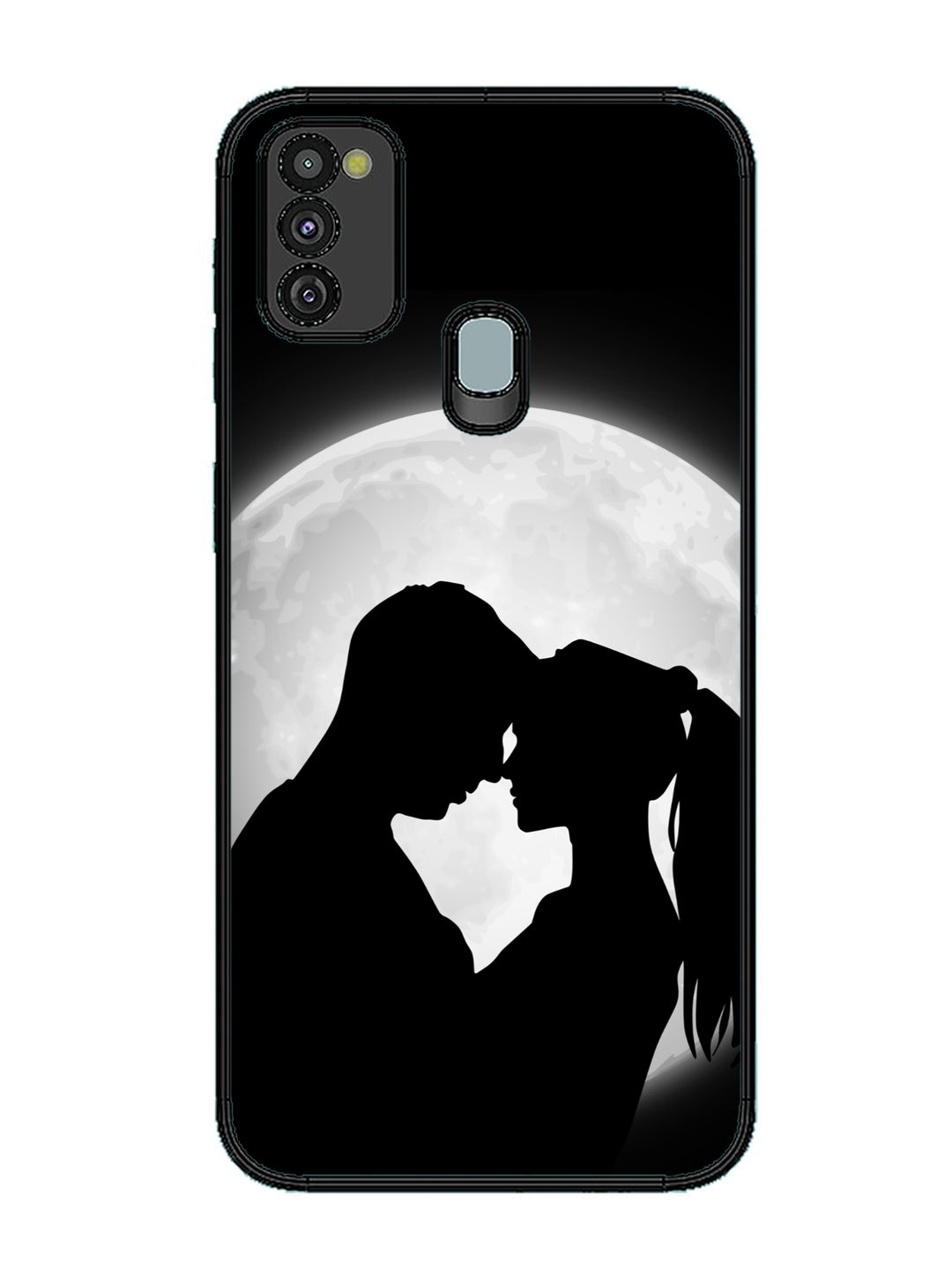 Samsung Galaxy M30s Couple on Moon