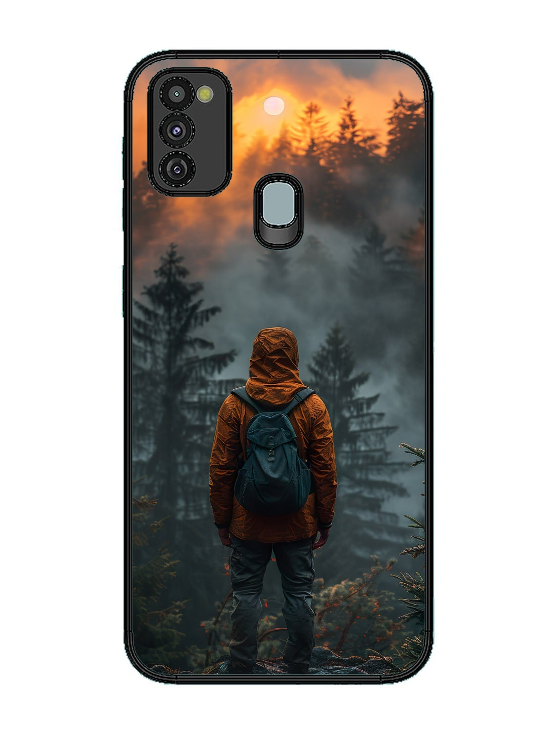 Samsung Galaxy M30s Alone in Forest