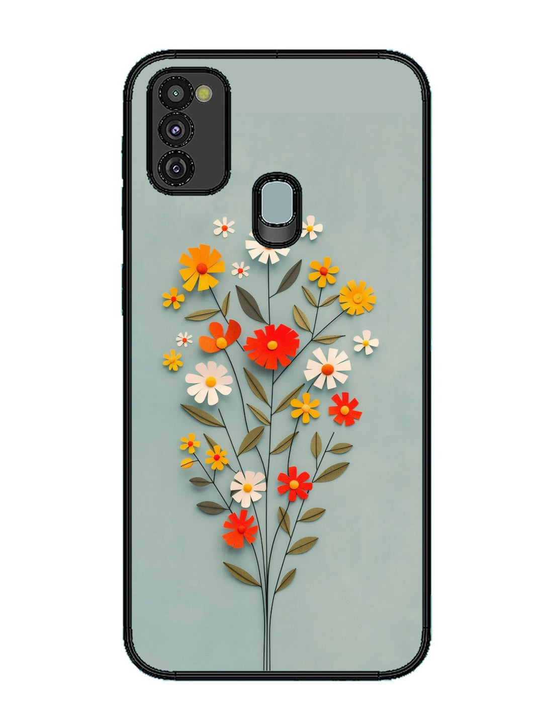 Samsung Galaxy M30s Paper Flowers