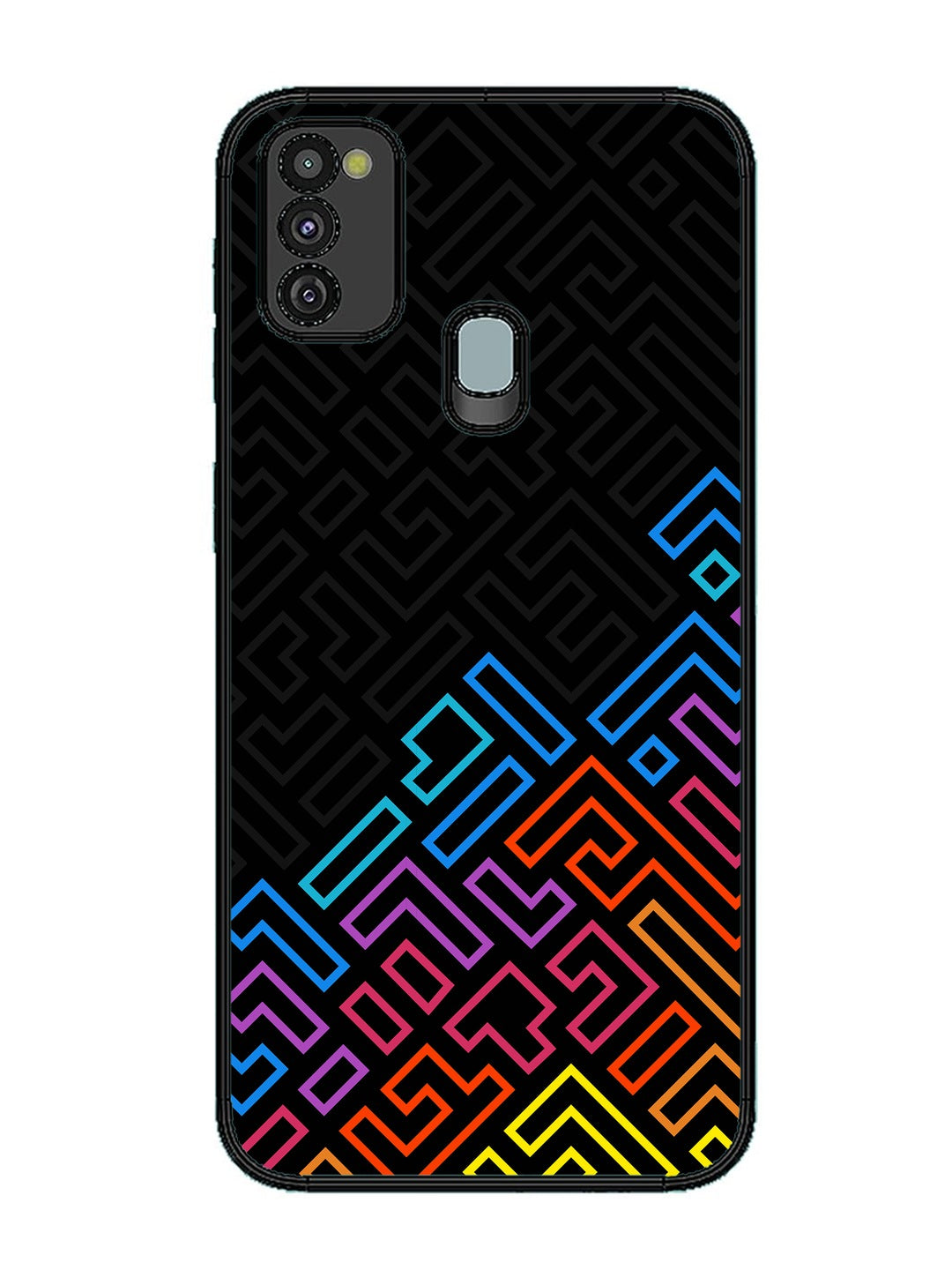 Samsung Galaxy M30s colorful-abstract