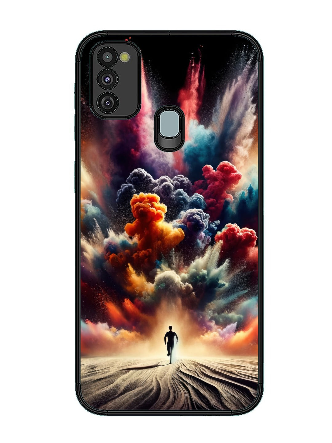 Samsung Galaxy M30s colorful-blast-explosion