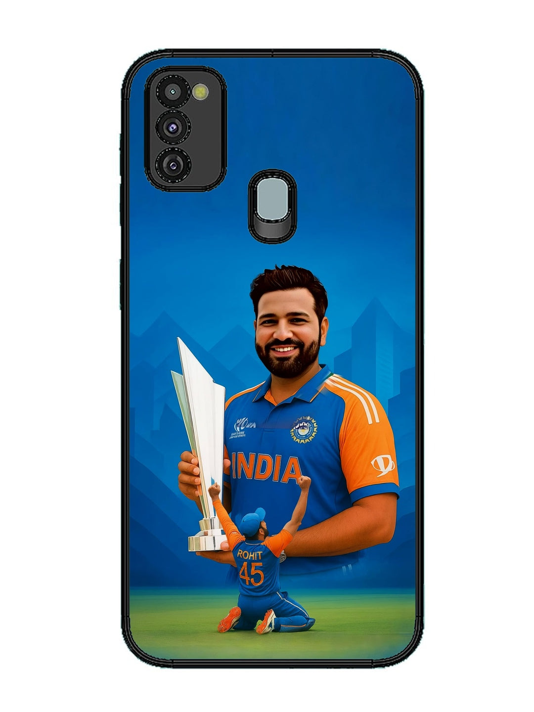 Samsung Galaxy M30s Rohit Sharma Cricketer