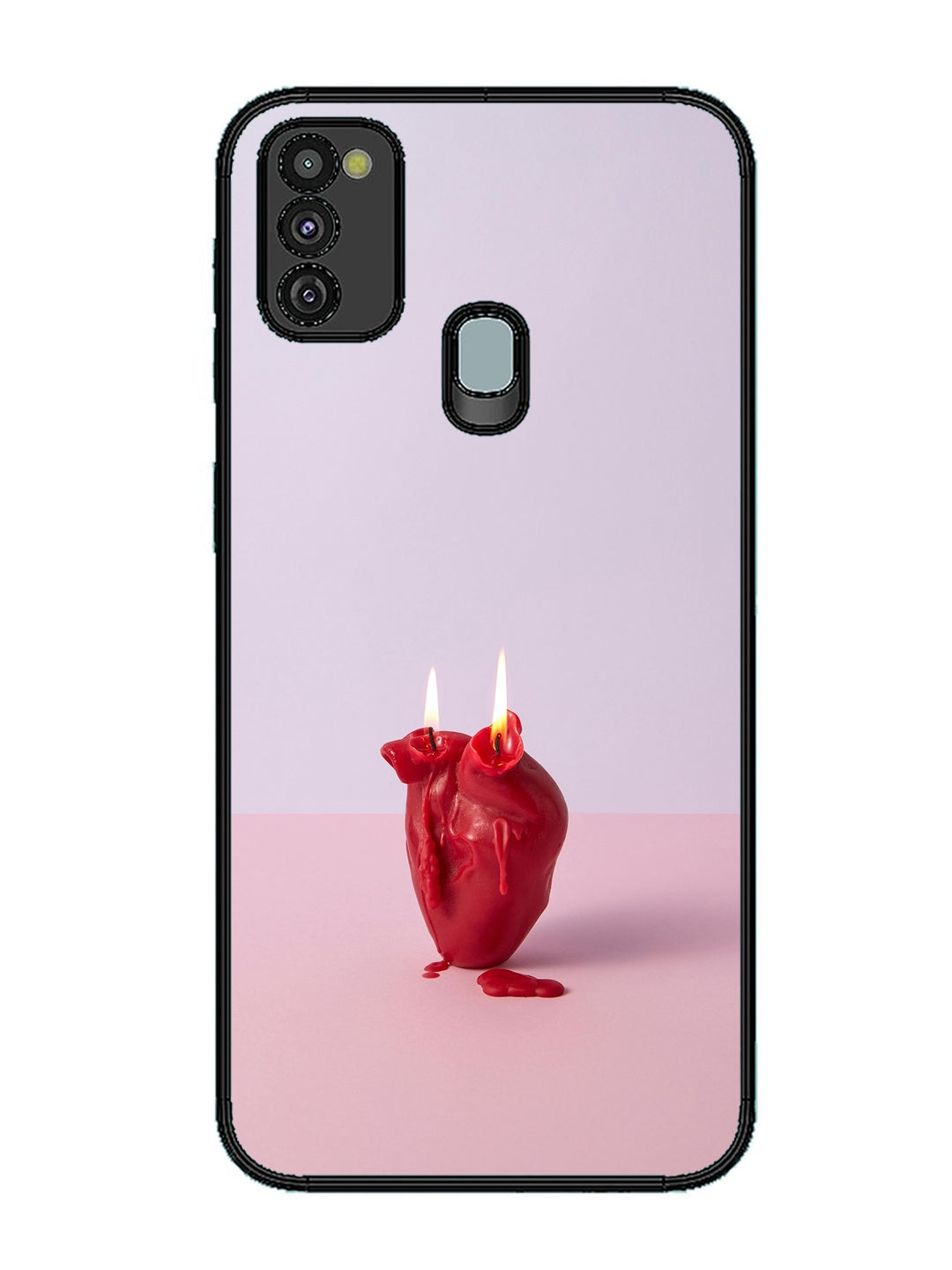 Samsung Galaxy M30s A Lighted Heart Candle