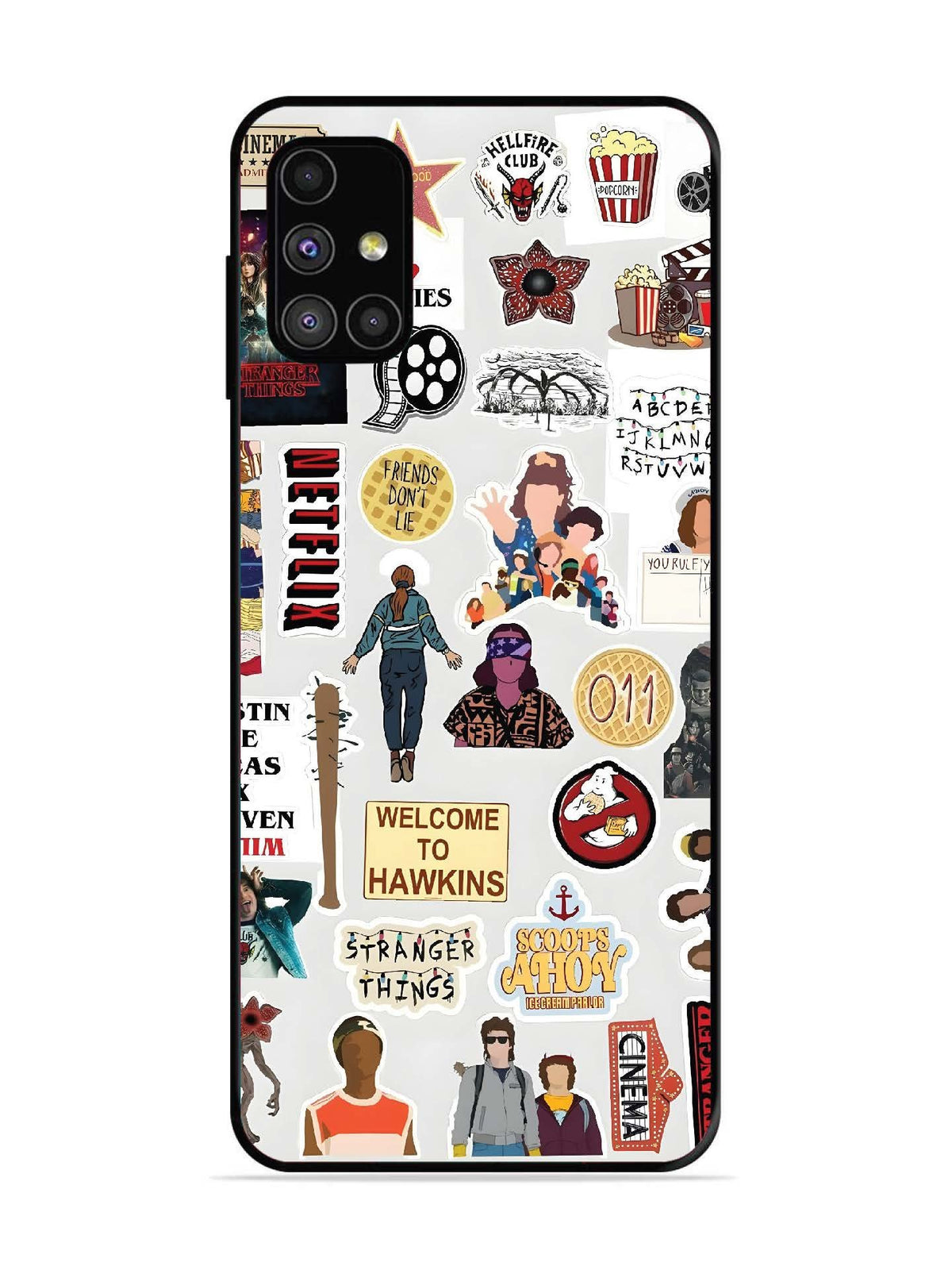 Samsung Galaxy M31s Stranger Things Sticker 2