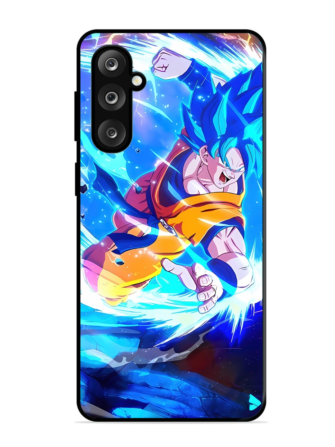 Samsung Galaxy M36 5G goku-blue-dragon-ball