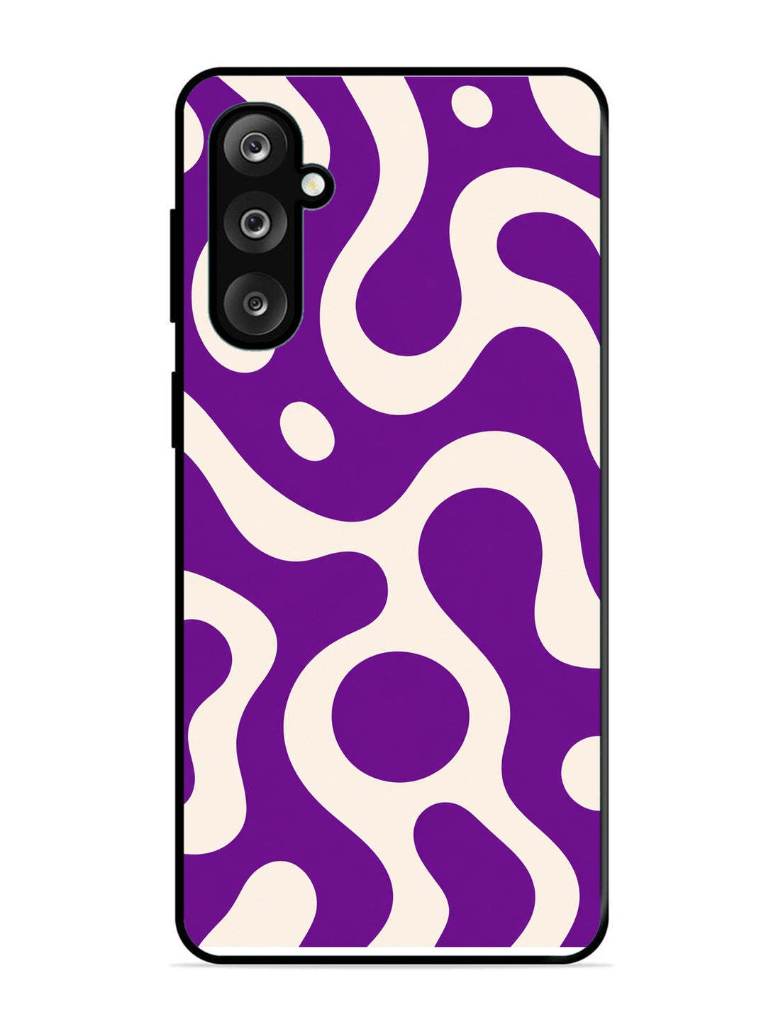 Samsung Galaxy M36 5G Fluid wave pattern Purple
