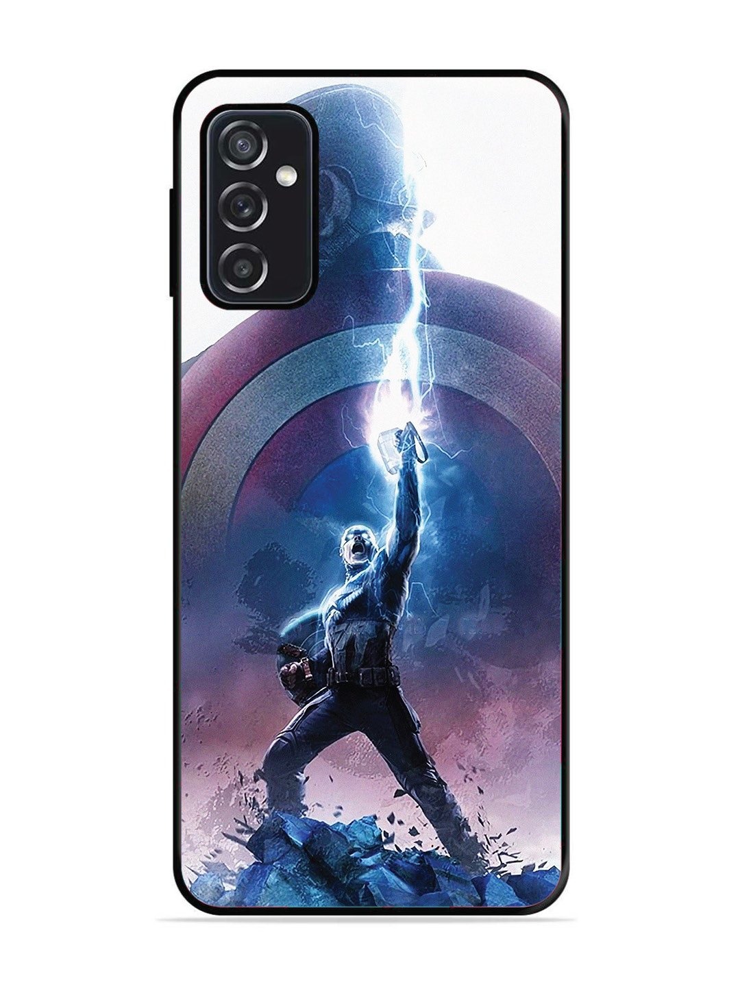 Samsung GALAXY M52 5G captain-america-thor-hammer-lightning