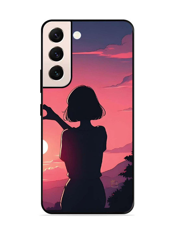Samsung Galaxy S21 Plus Love Heart with Hand Girl