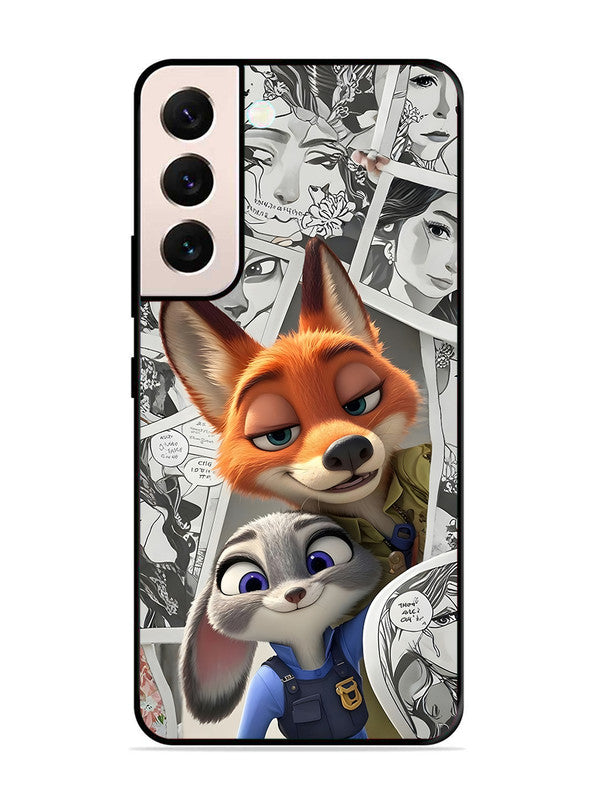 Samsung Galaxy S21 Plus Cute Nick wilde and judy hopps