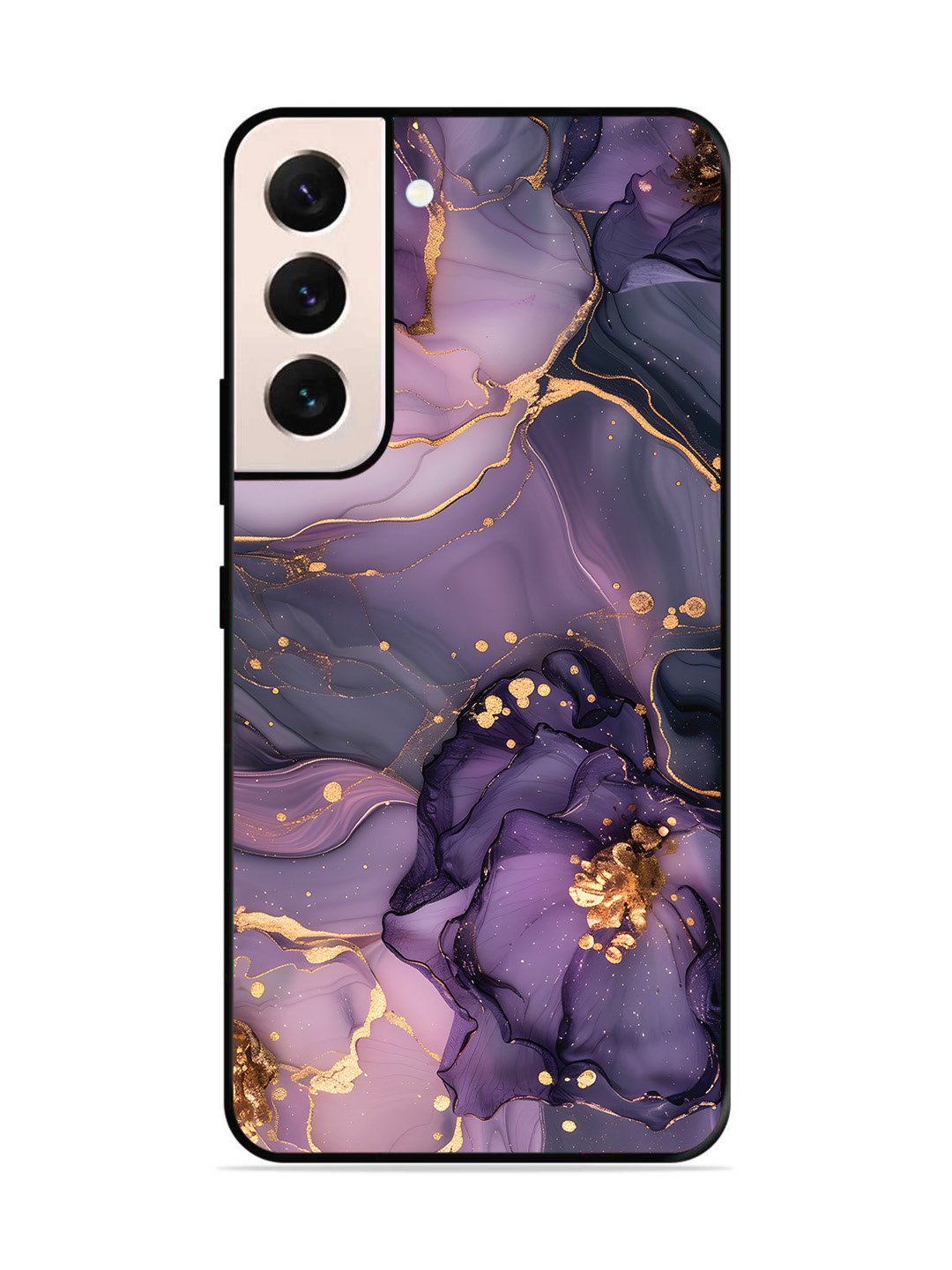 Samsung GALAXY S22 5G Royal Orchid Theme Marble