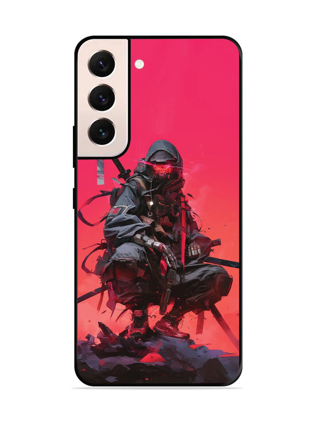 Samsung GALAXY S22 5G Cyberpunk Ninja Katana