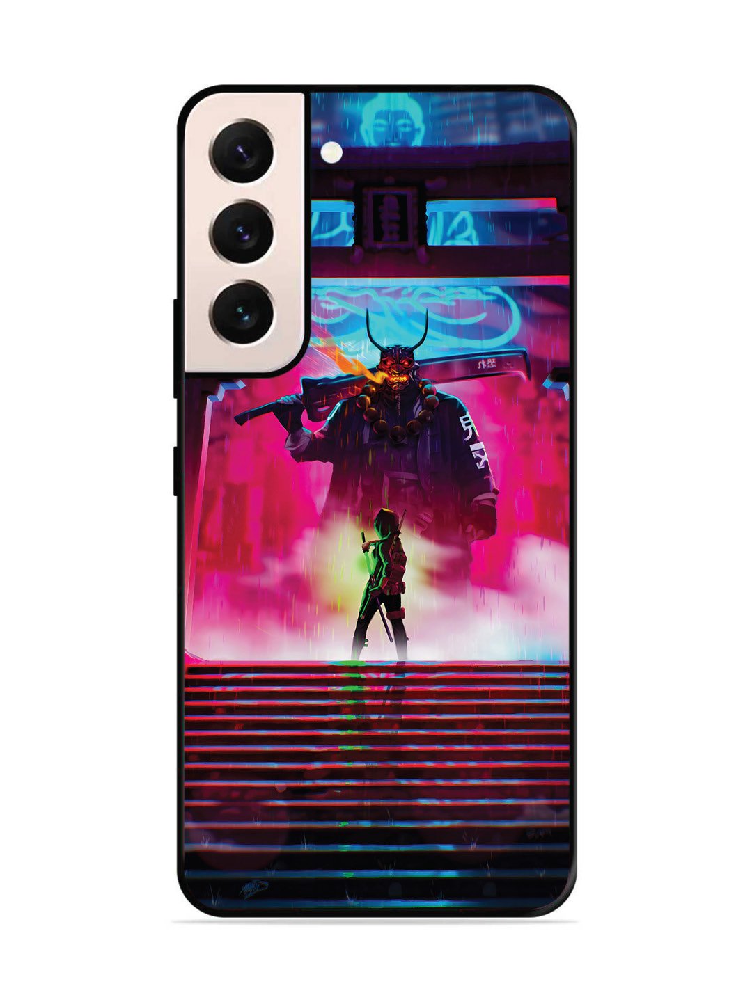 Samsung GALAXY S22 5G Cyberpunk Yokai Monster