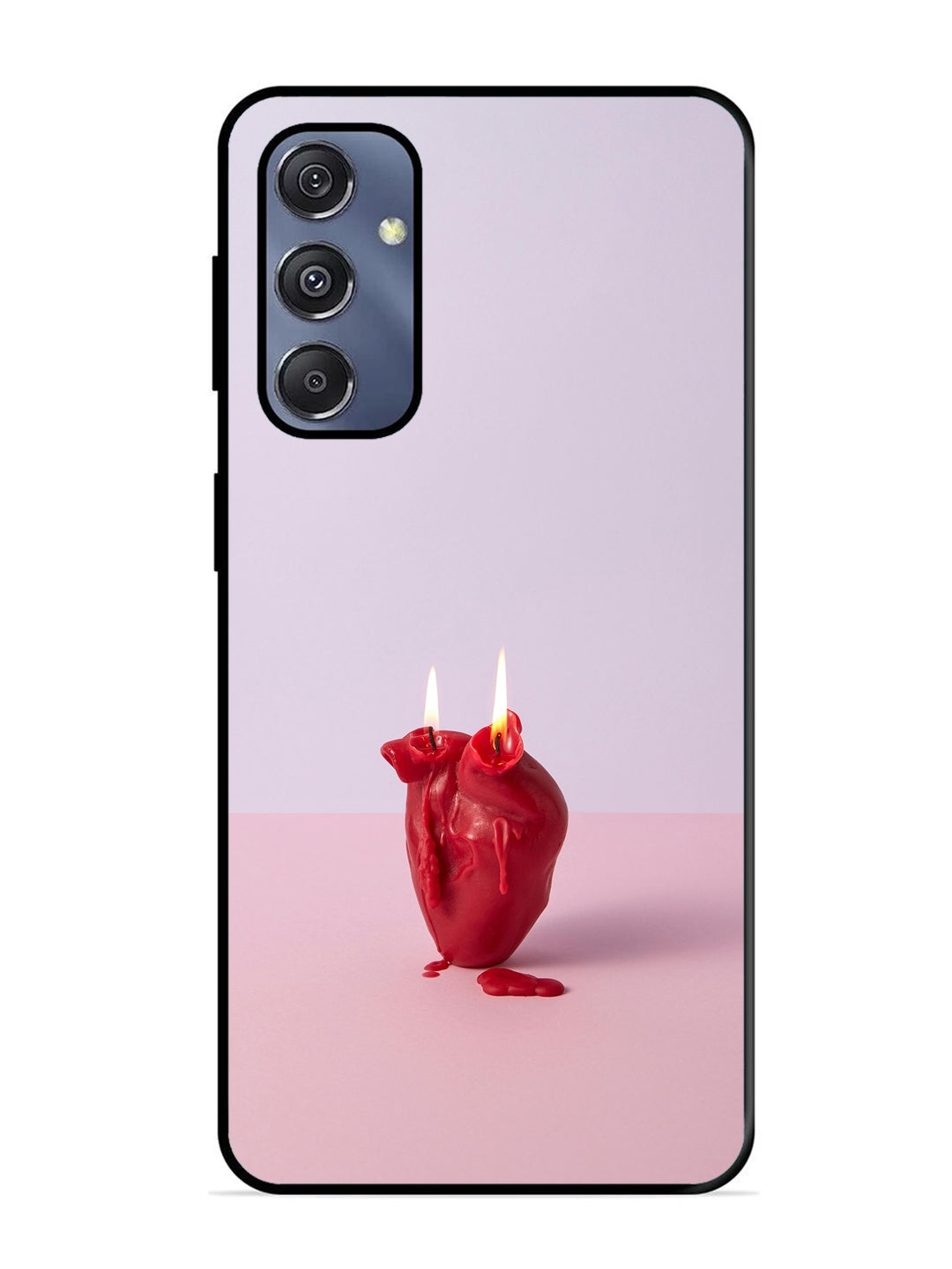 Samsung Galaxy S23 FE A Lighted Heart Candle
