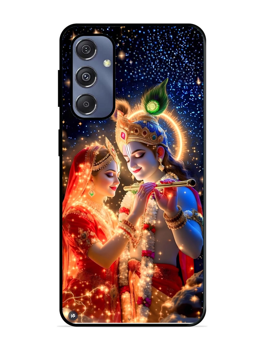 Samsung Galaxy S23 FE Radha Krishna posing with flute