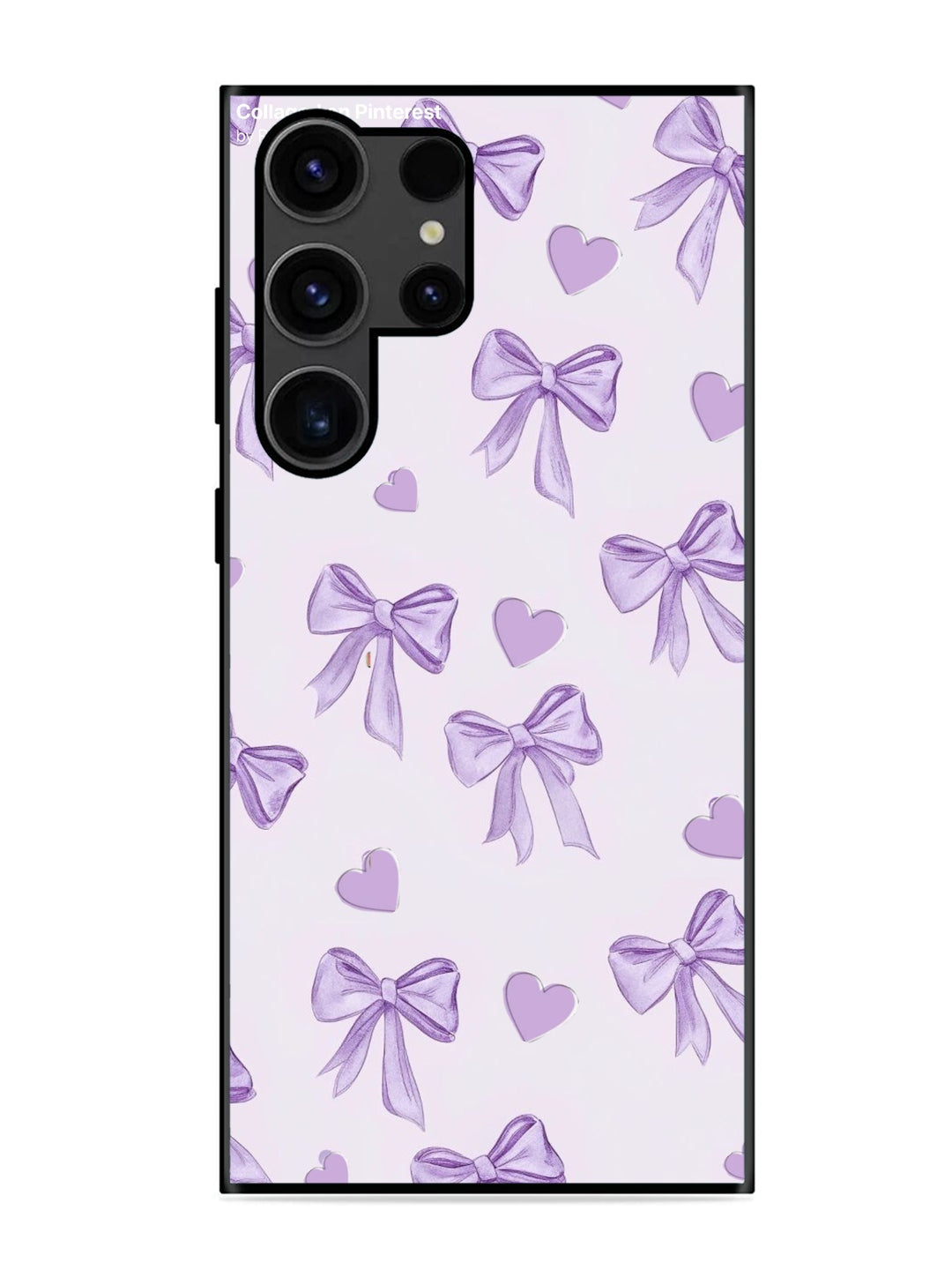 Samsung Galaxy S23 Ultra Bow Tie, Purple Hair Band