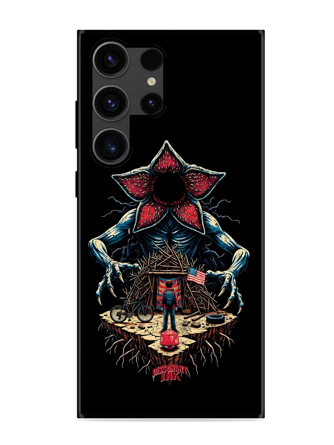 Samsung Galaxy S23 Ultra Stranger Things demogorgon