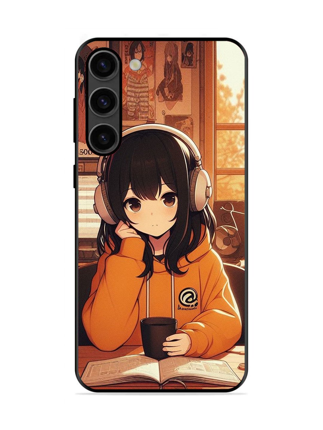 Samsung GALAXY S23 5G Cute Girl listening Music