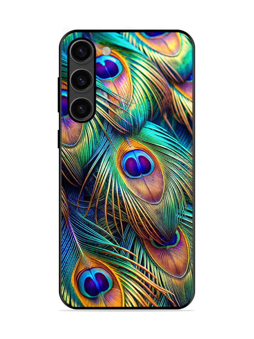Samsung GALAXY S23 5G peacock feather
