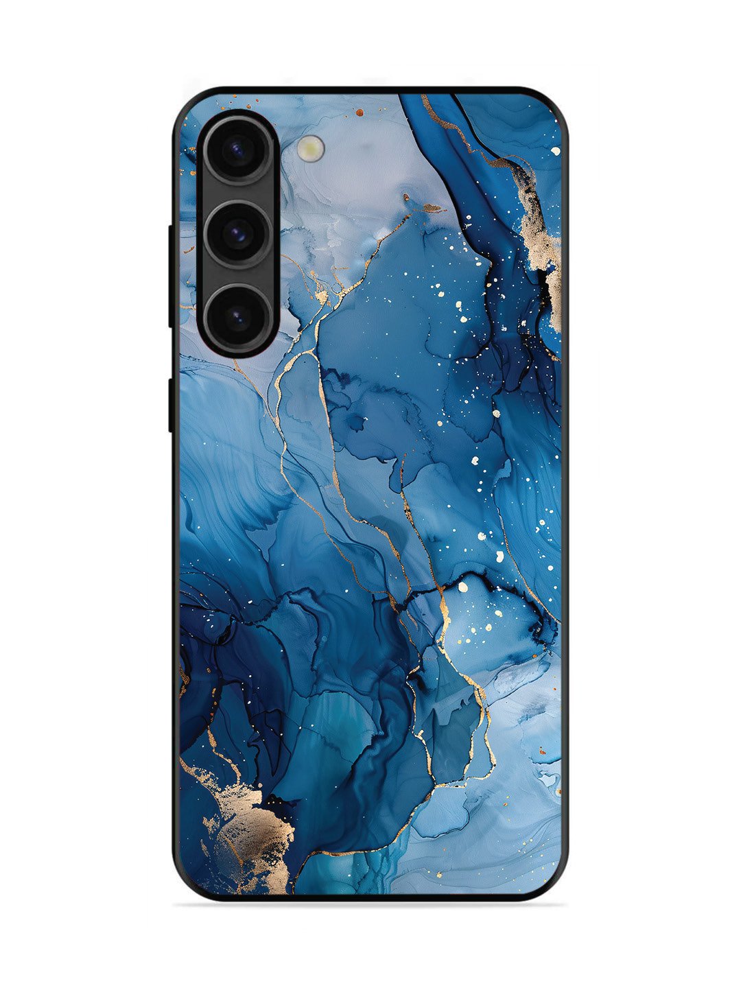 Samsung GALAXY S23 5G Oceanic Pattern with Golden Sprinkles