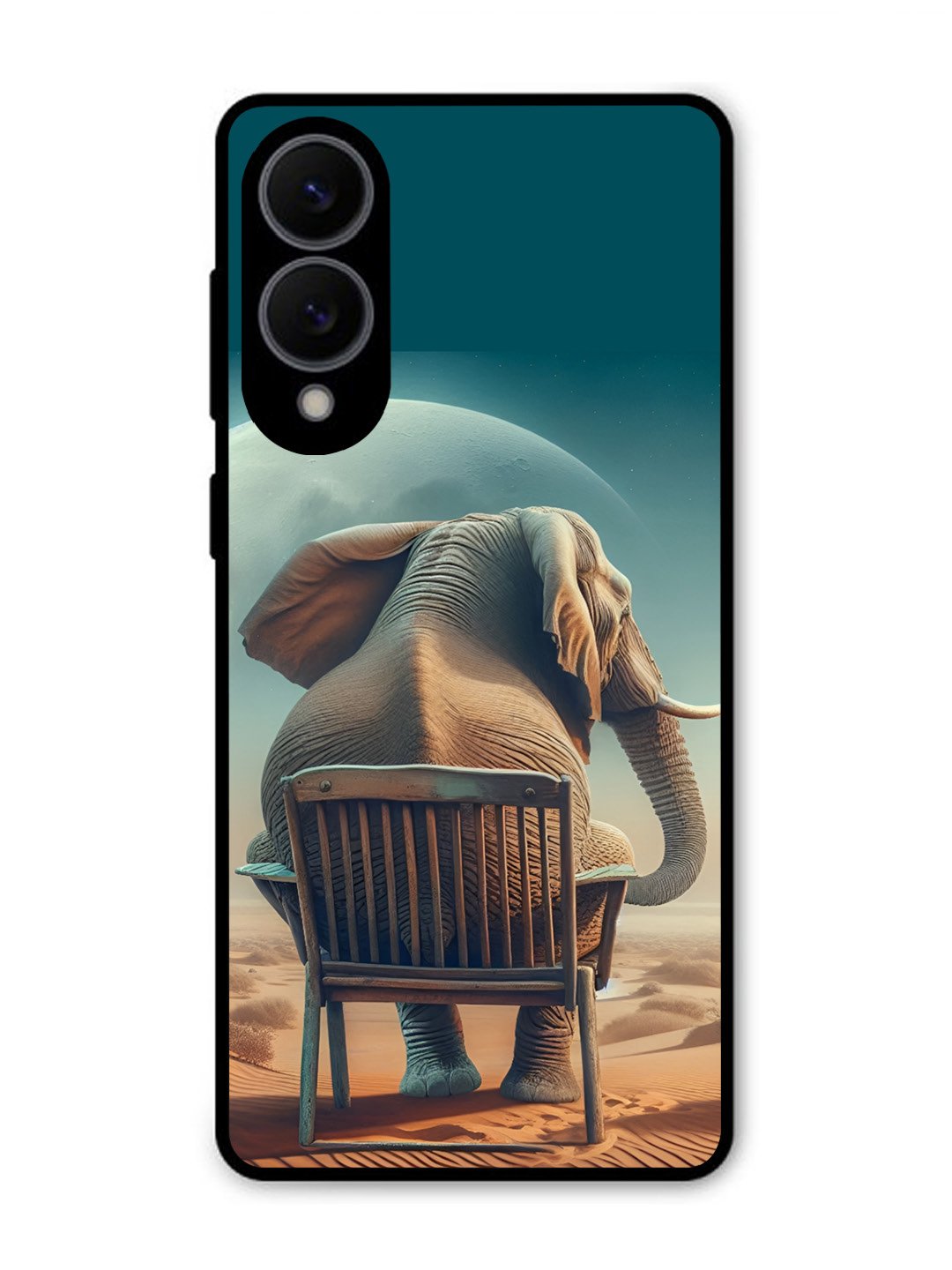 Samsung Galaxy S25 Edge Baby Elephant om chair