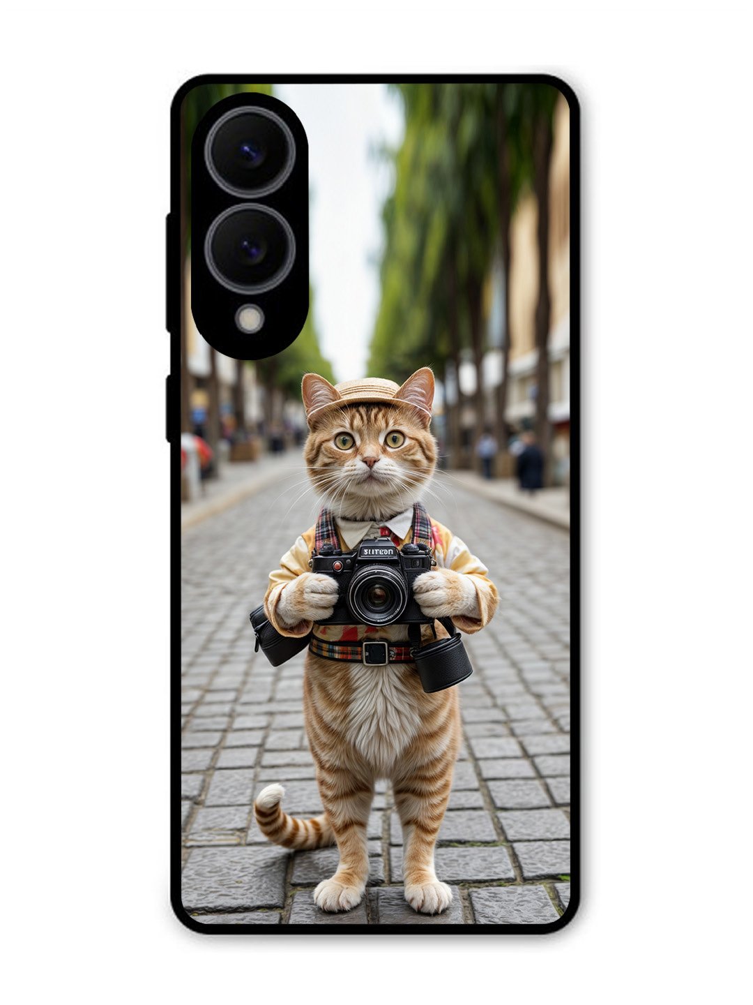 Samsung Galaxy S25 Edge Cat as Cameraman
