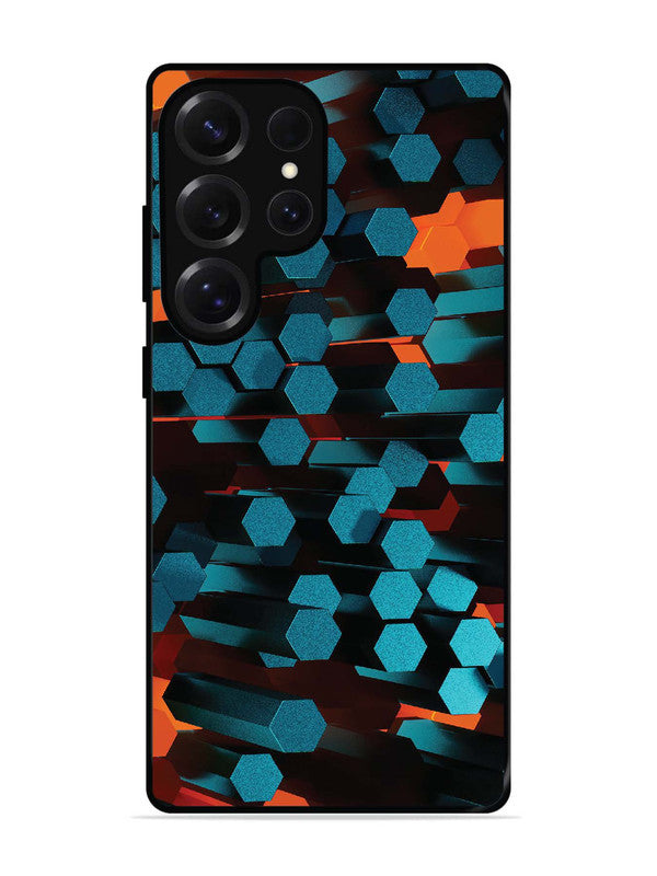 Samsung Galaxy S25 Ultra Hexagon 3D Abstract