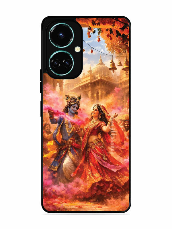 Tecno camon 19 Radha Krishna Playing Holi