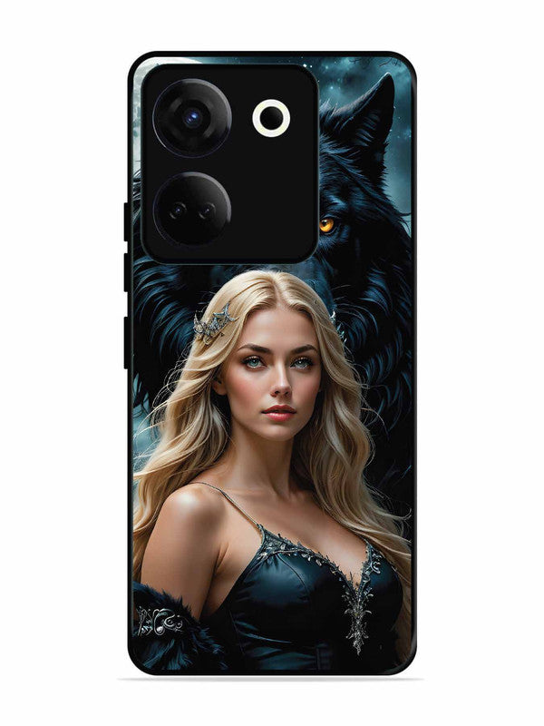 Tecno camon 20 Wolf & Girl