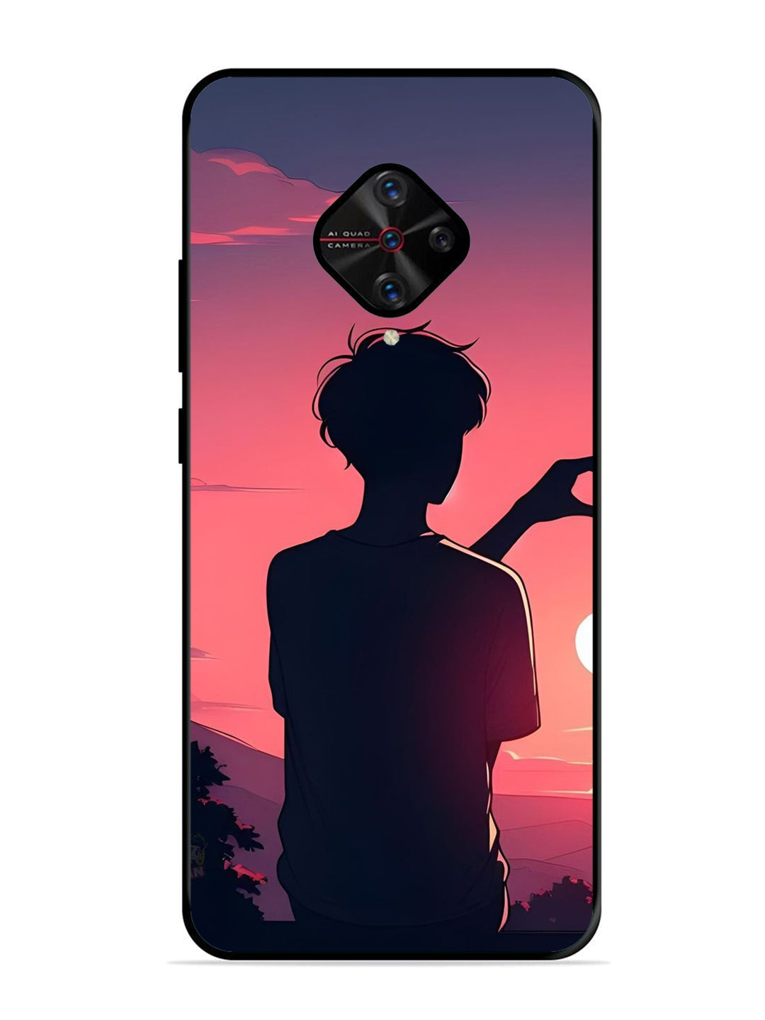 Vivo S1 Pro Love Heart with Hand Boy