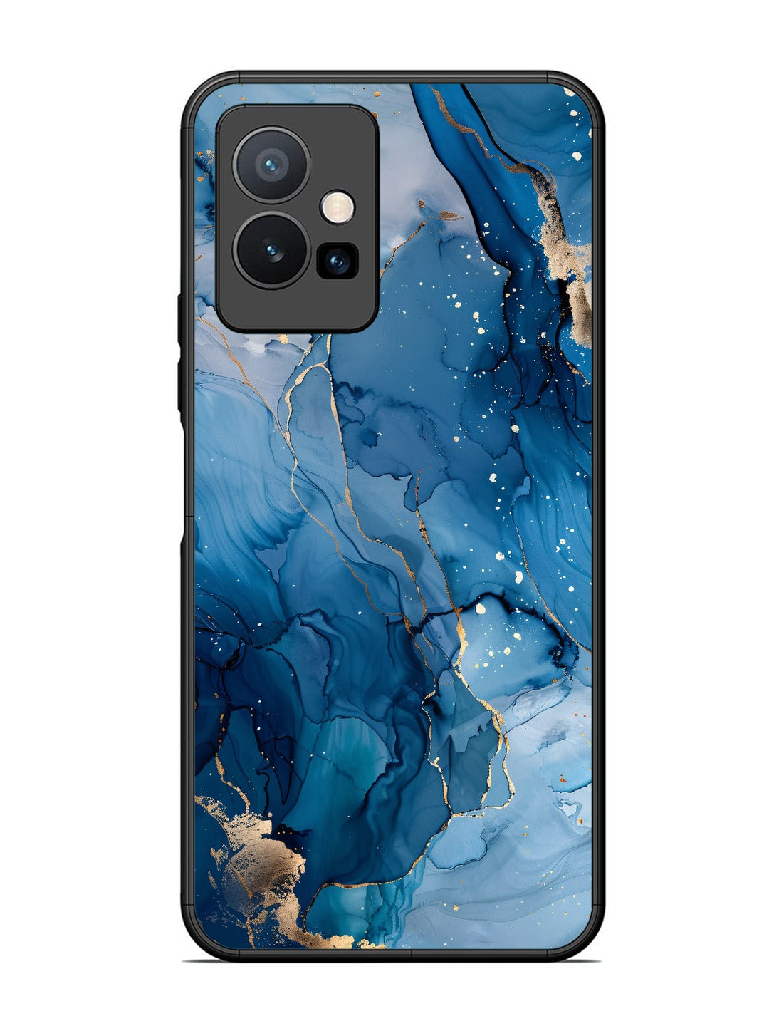 Vivo T1 5G Oceanic Pattern with Golden Sprinkles
