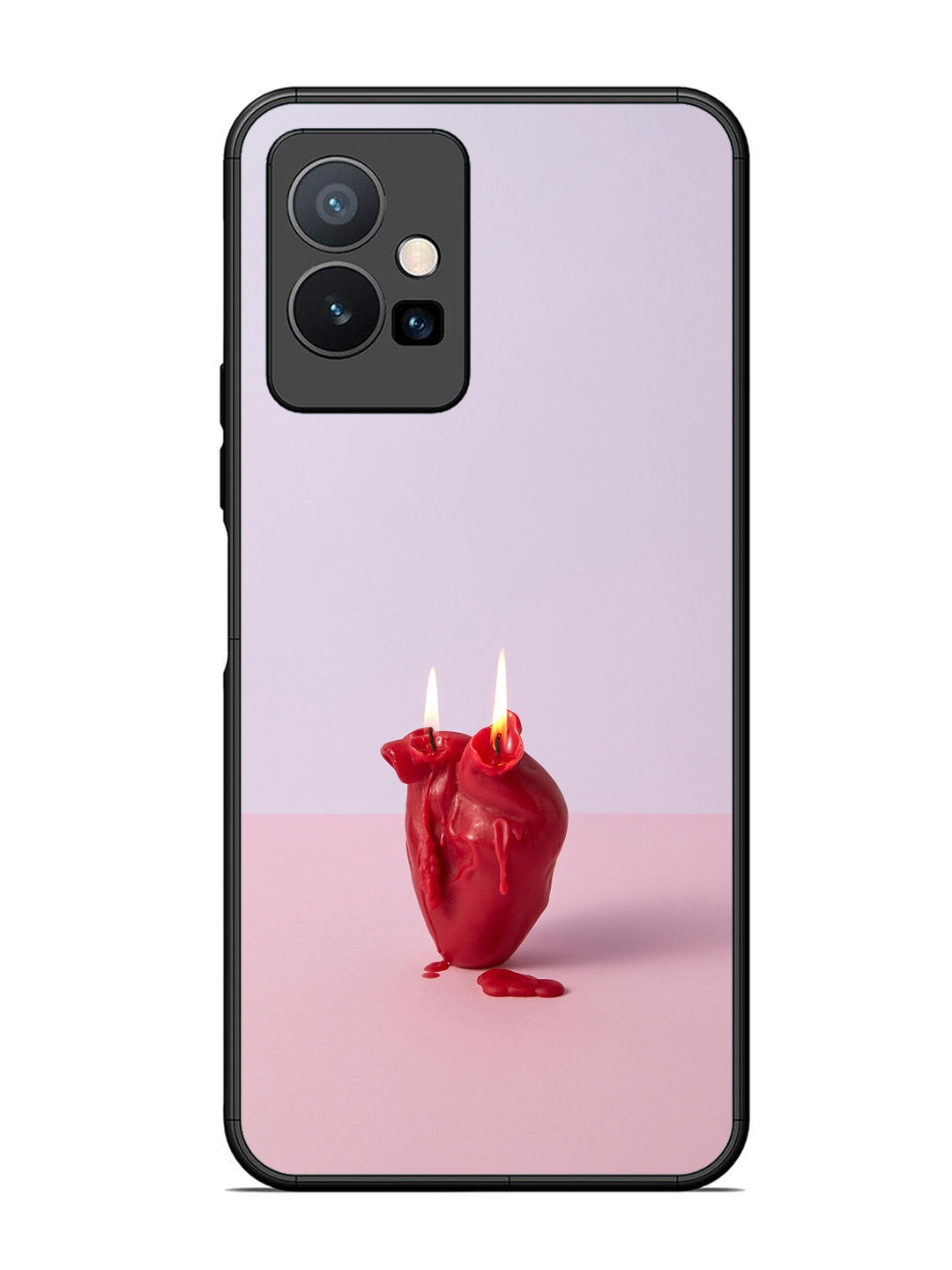 Vivo T1 5G A Lighted Heart Candle