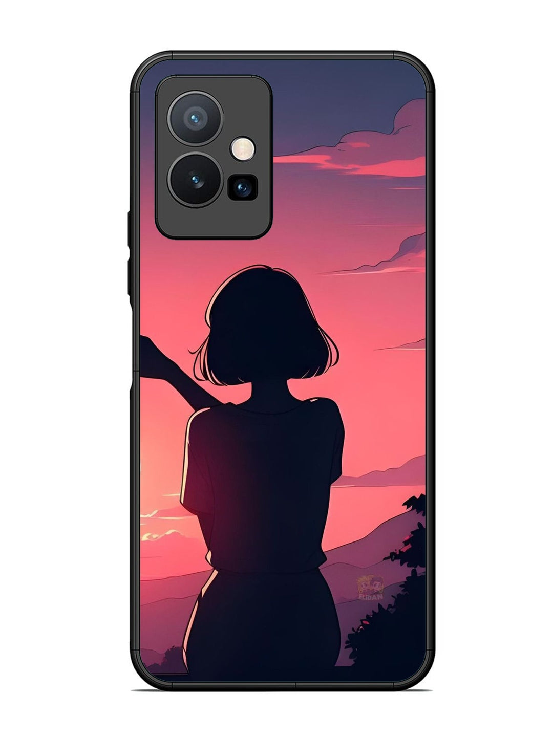 Vivo T1 5G Love Heart with Hand Girl