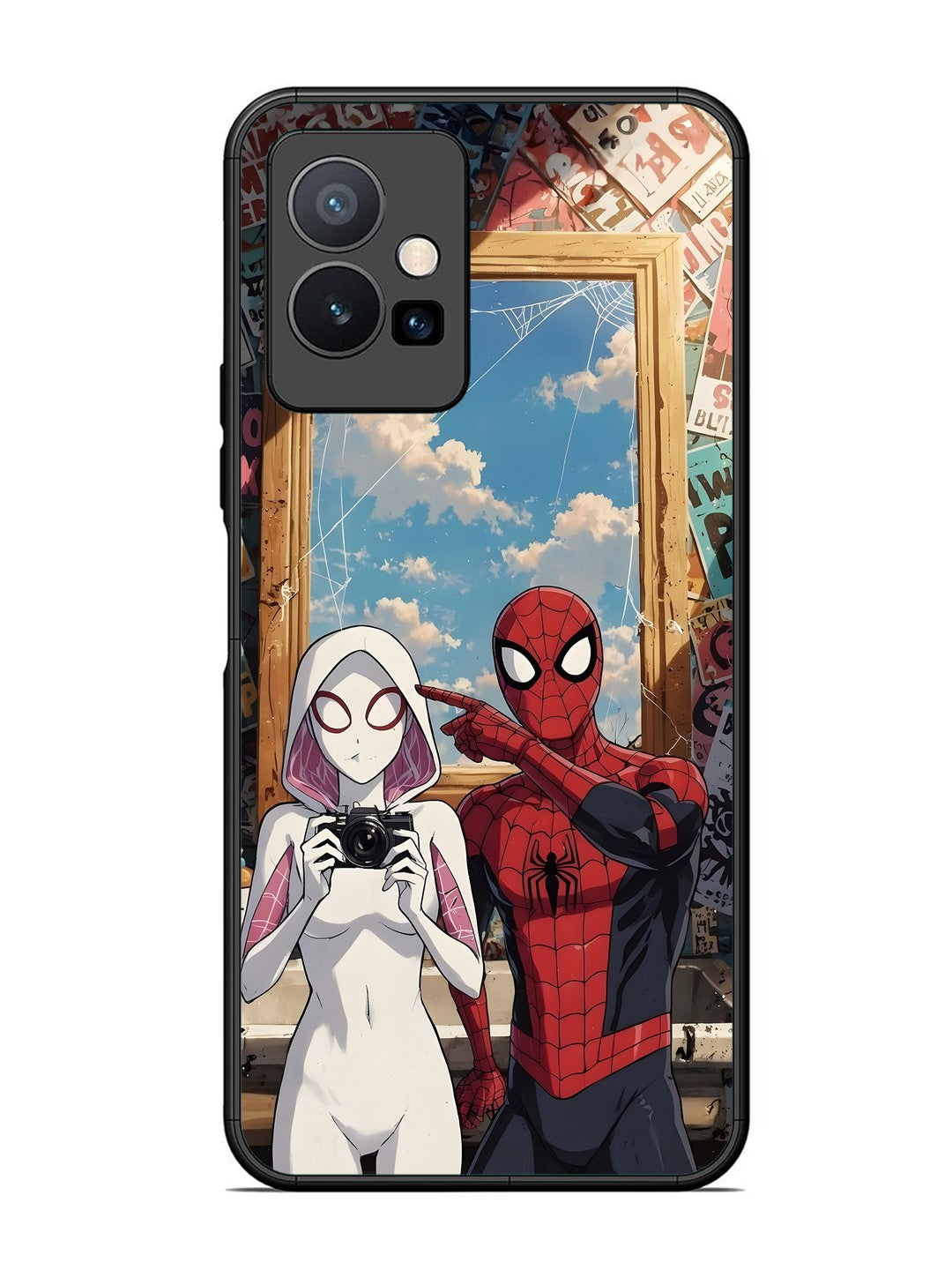 Vivo T1 5G Spiderman and Spiderwoman