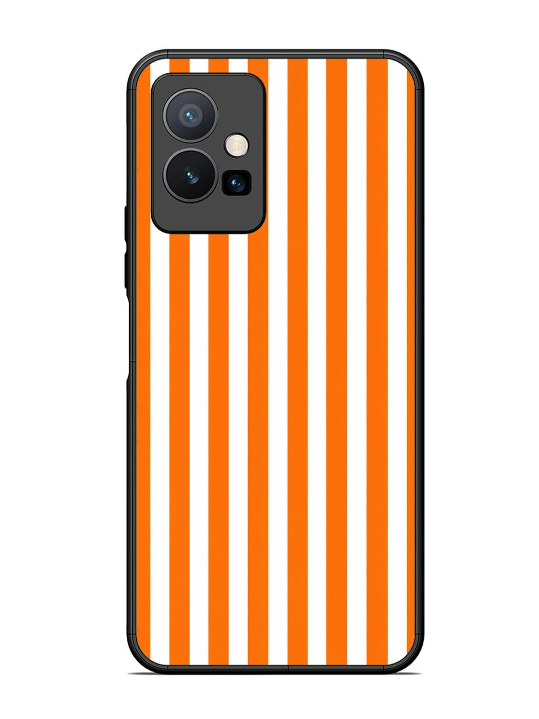 Vivo T1 5G Vertical Stripes Vivid Orange