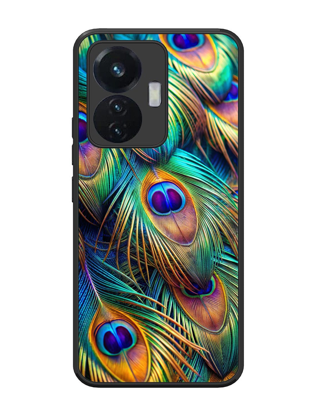 Vivo T1 44W peacock feather