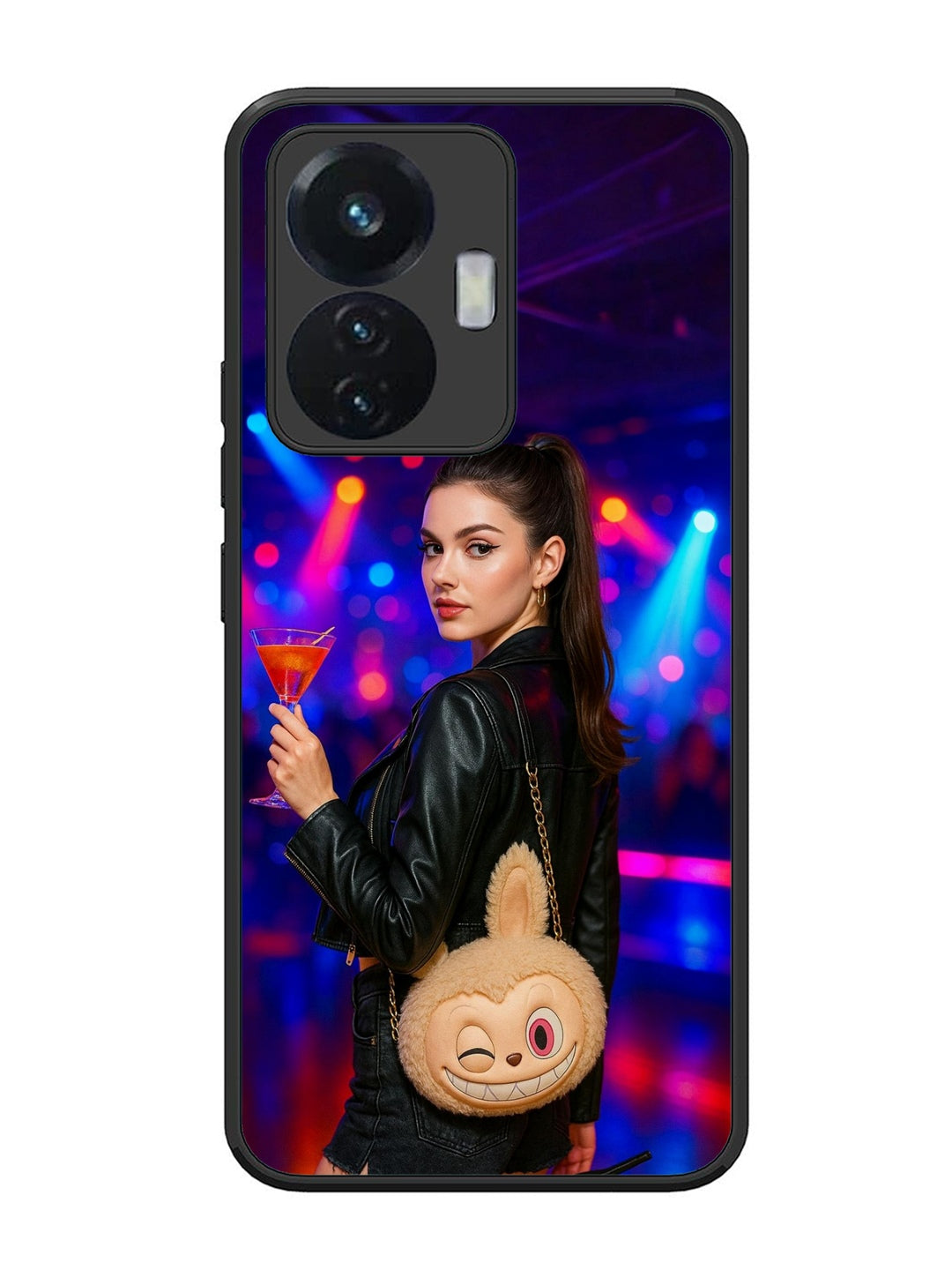 Vivo T1 44W Girl with Labubu Purs
