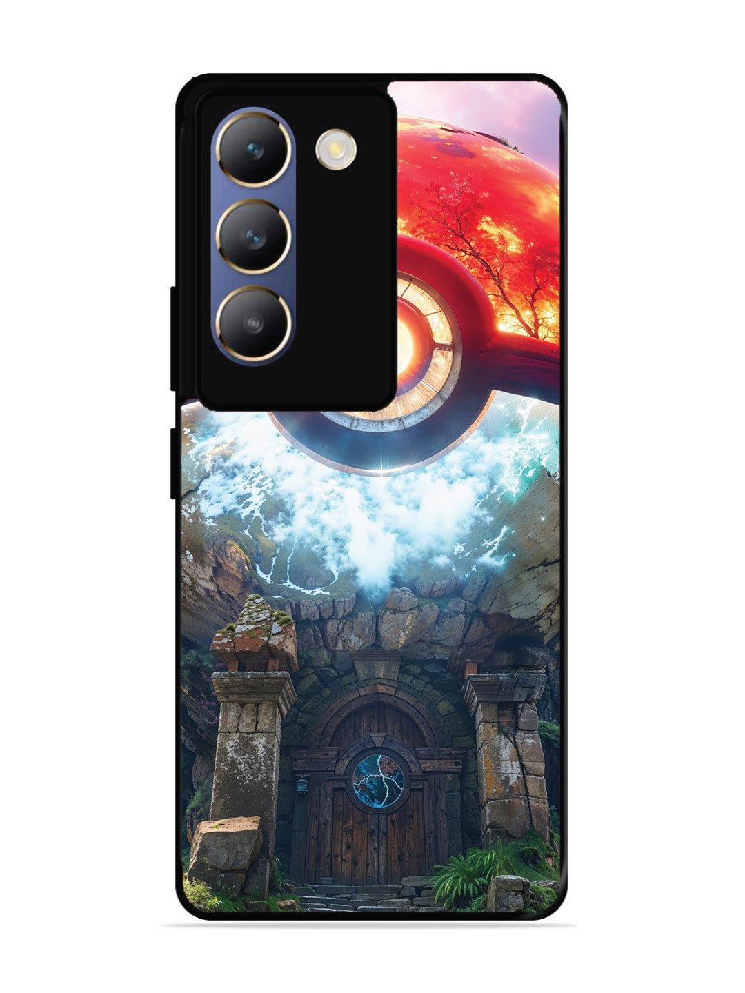 Vivo Y200E 5G Cartoon-ball-house-anime