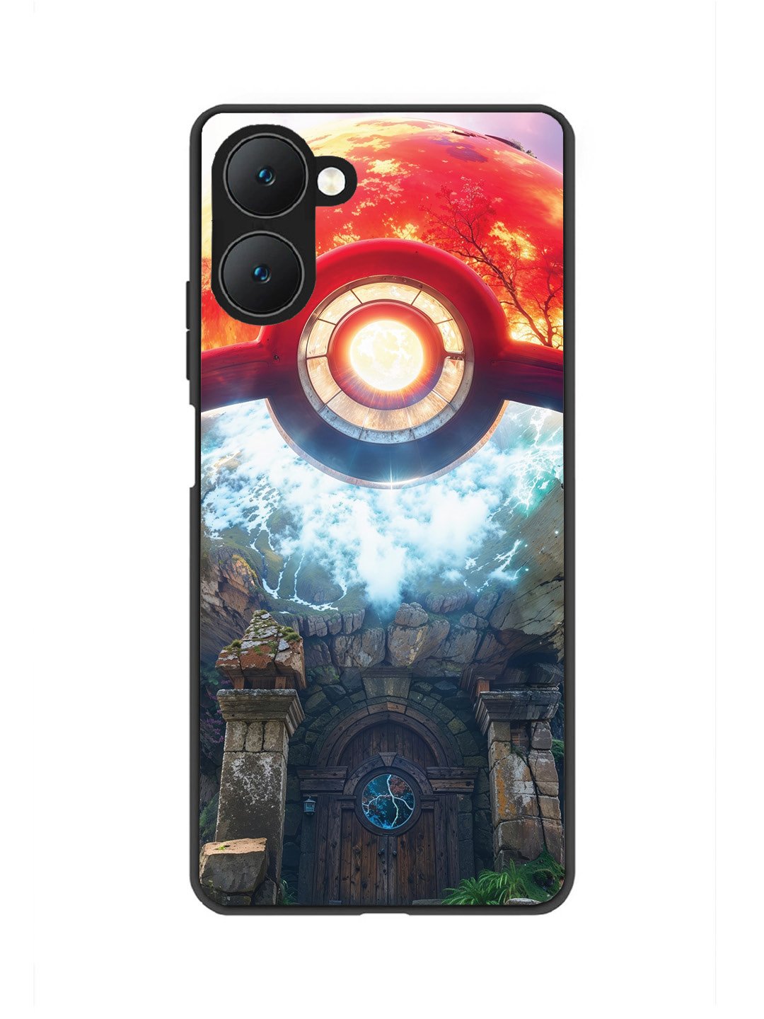 Vivo Y18 5G Cartoon-ball-house-anime