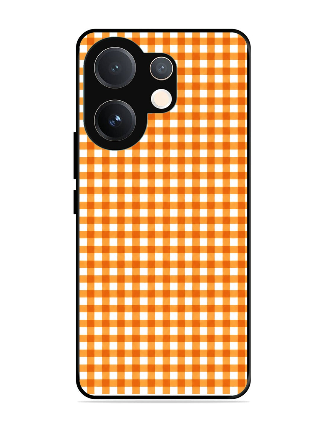 Vivo T4 Pro 5G Gingham Checks Orange