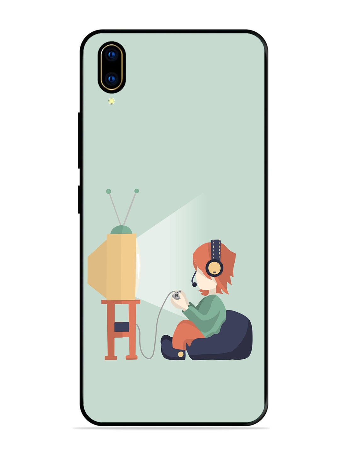 Vivo V11 Pro Kid Playing Game