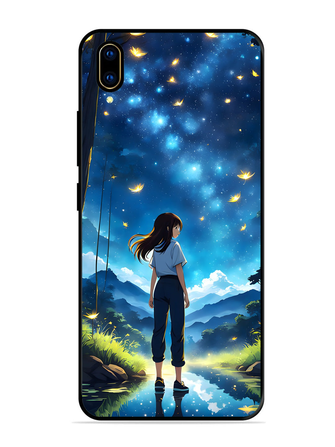 Vivo V11 Pro Girl In Beautiful Forest