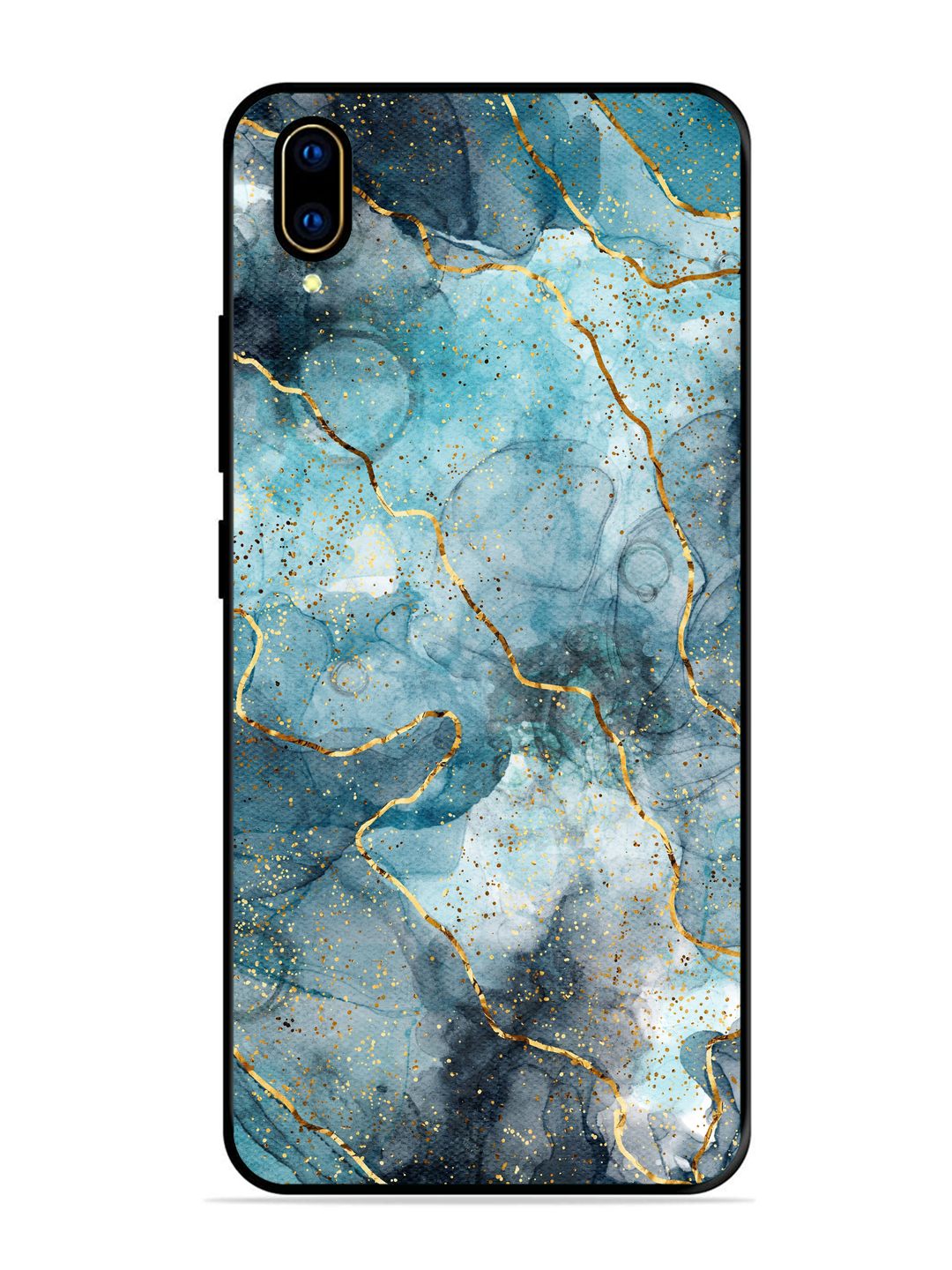 Vivo V11 Pro Oceanic Golden Strip Marble