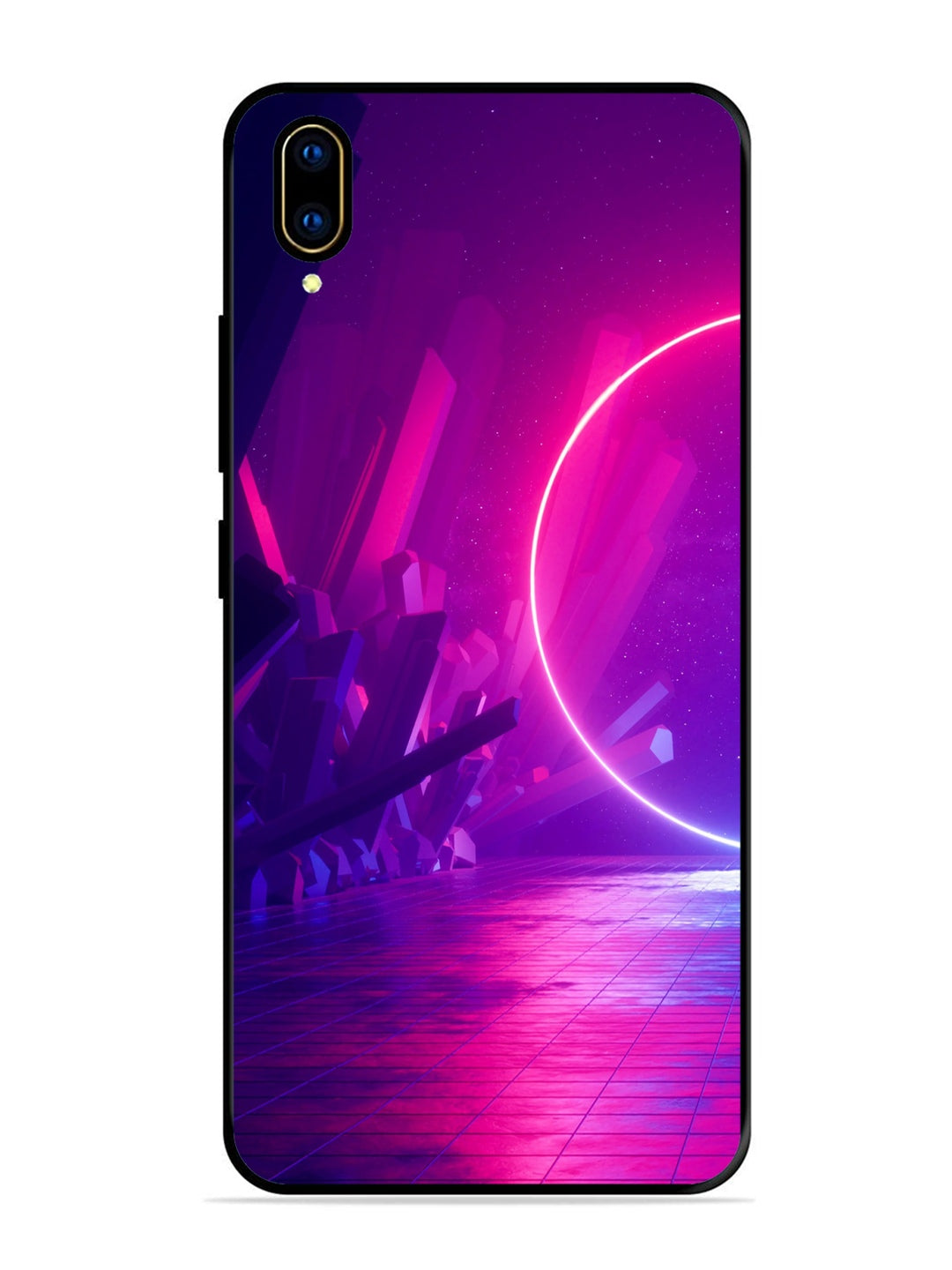 Vivo V11 Pro abstract with Neon Light