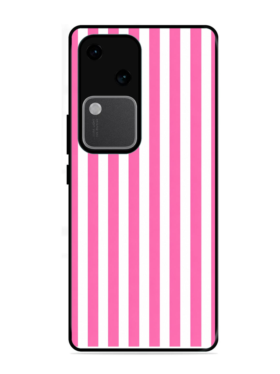 Vivo V30 5G Vertical Stripes Hot Pink